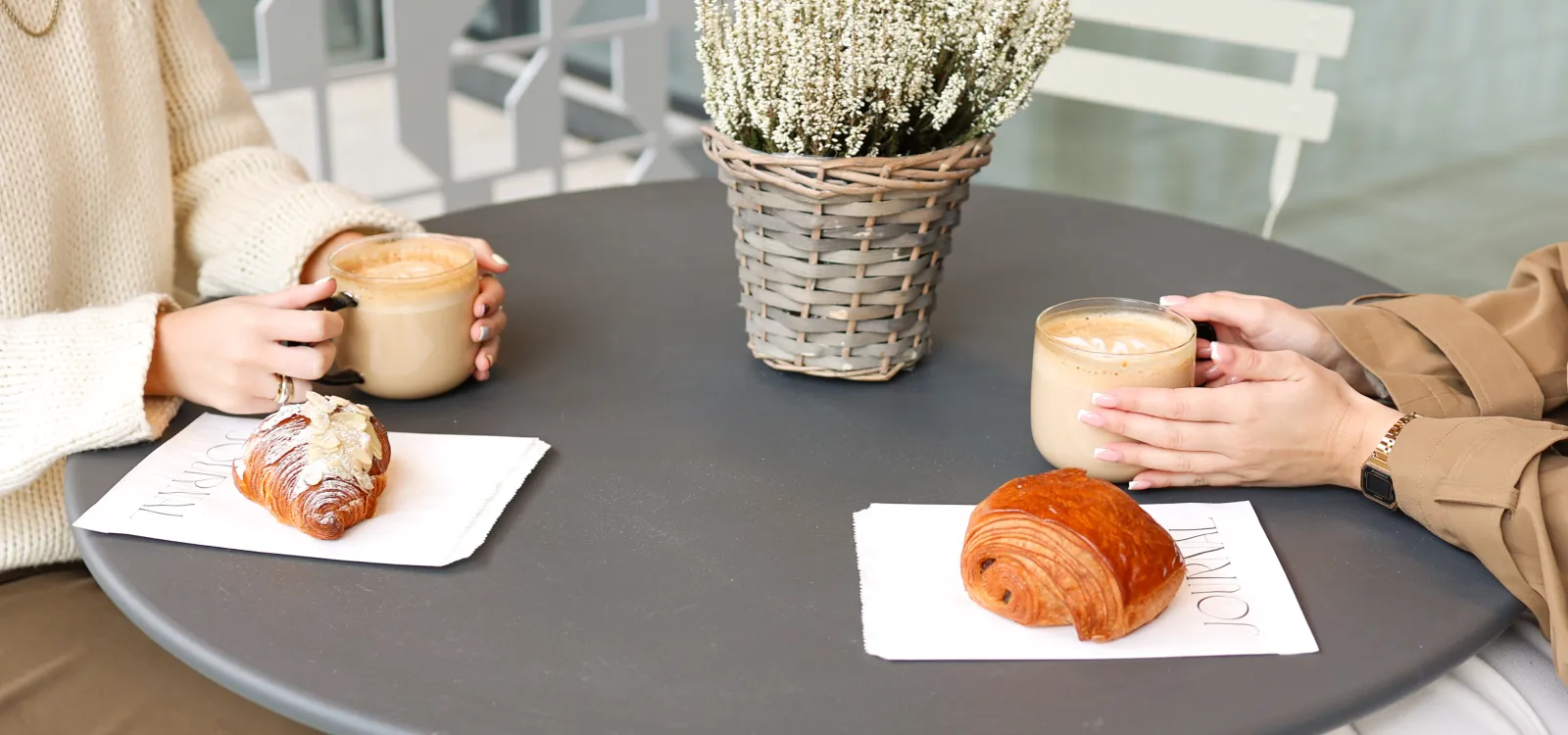 coffee and pastry