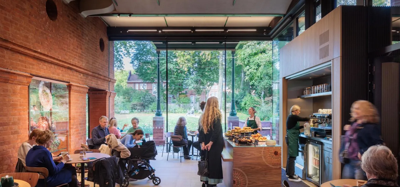 The De Morgan Café at Leighton House