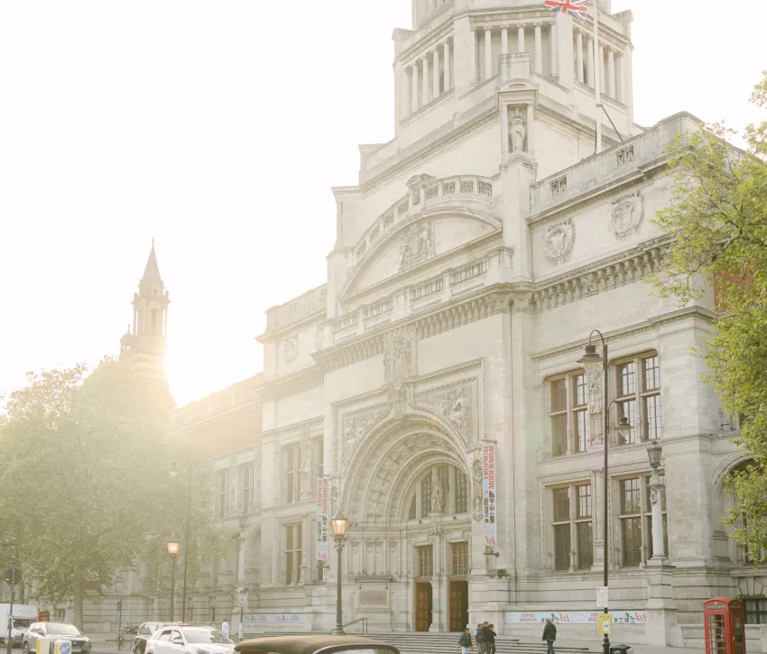 V&A Wedding Exterior