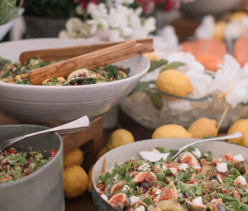 Office catering salads