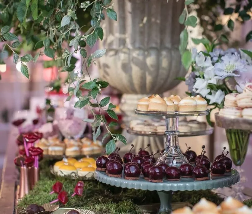 Sweet dessert stall at Kensington palace
