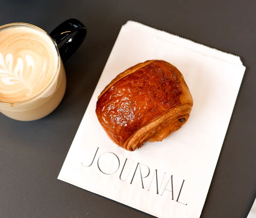 coffee and pastry