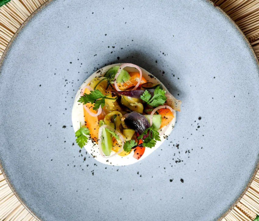 Spring Summer Plated Dish