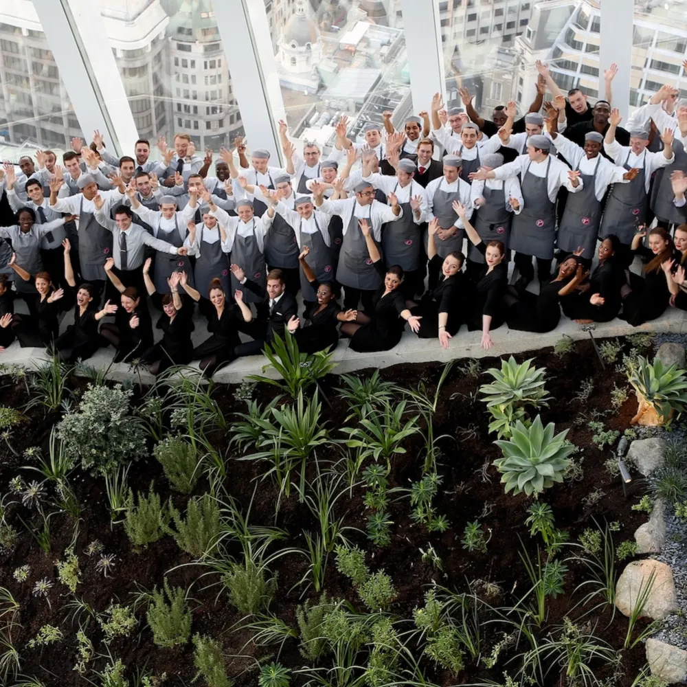 Sky Garden Staff Teams Chefs Colleagues Cropped