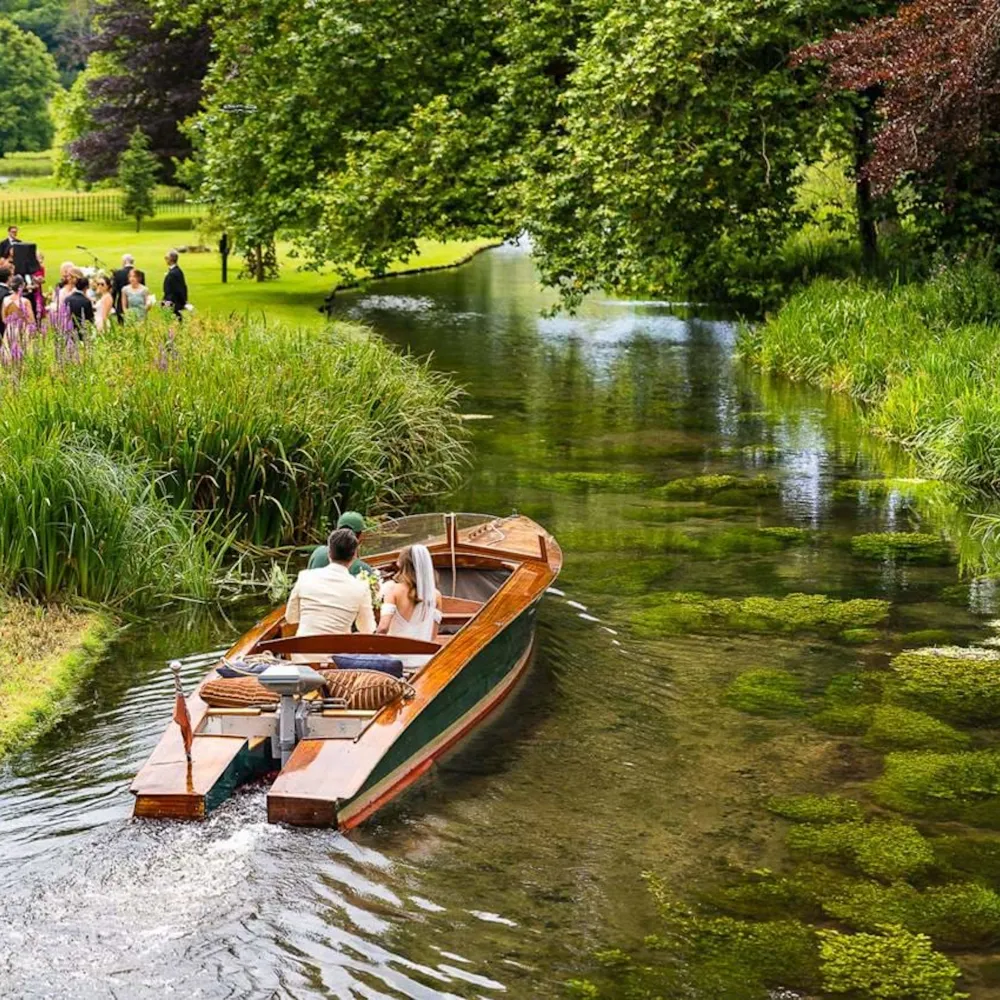 Avington Park Venue Riverside Boat Wedding