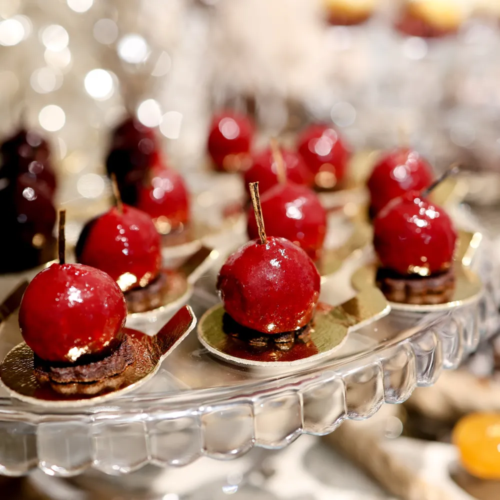 Festive Food at Christmas Party Show