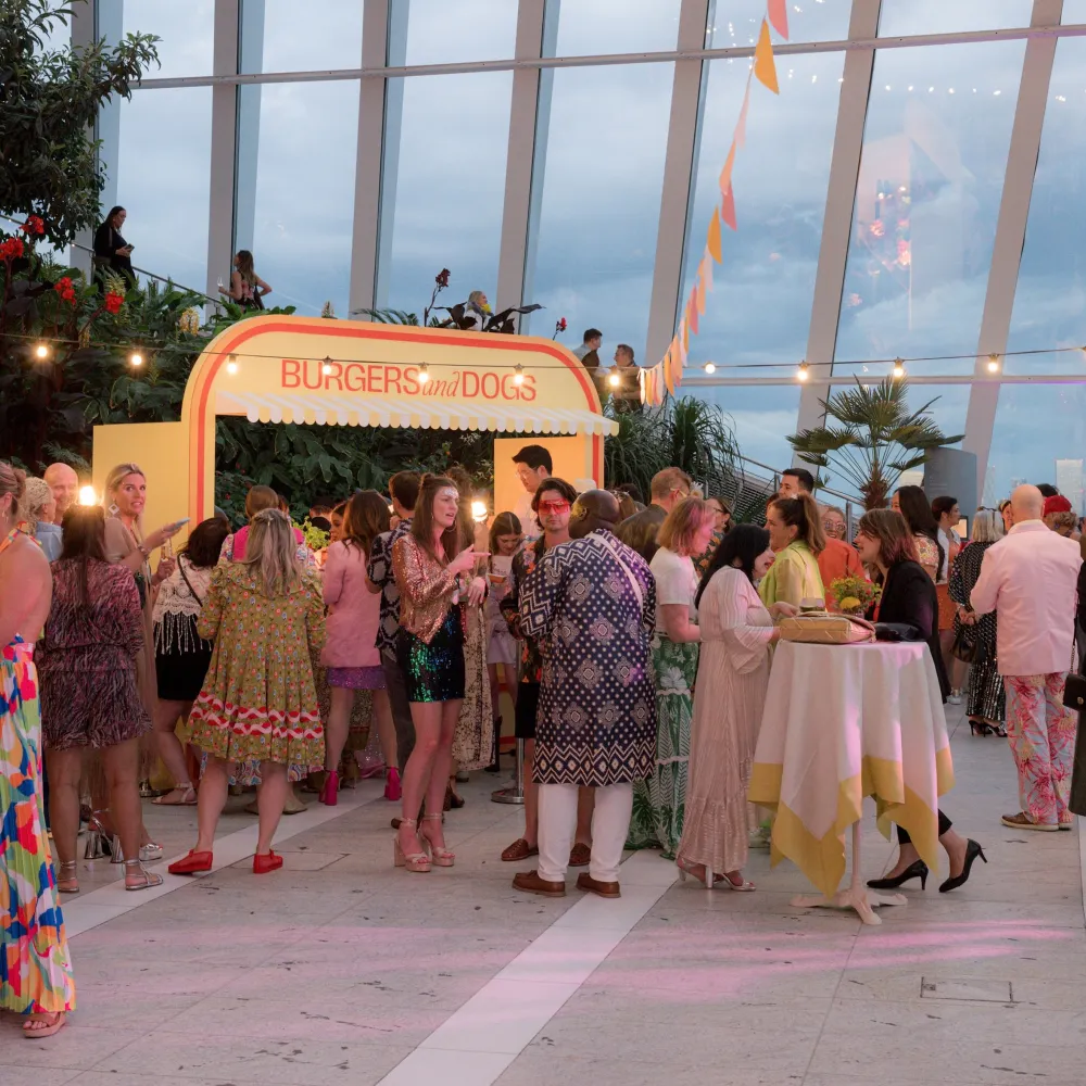 Decoration Venue Engage Fest 25 Sky Garden