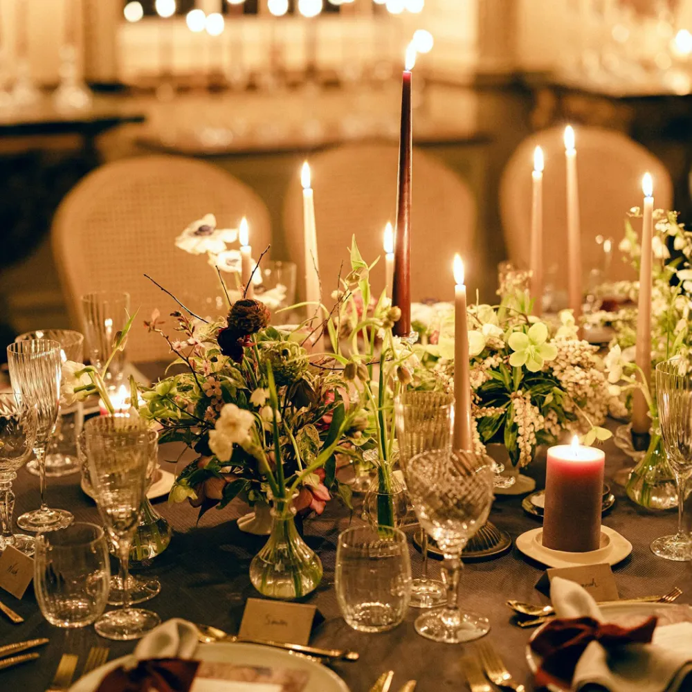 Festive table setting
