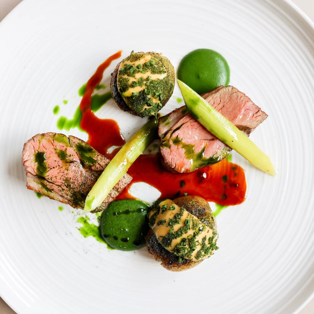 Spring Summer Plated Dish