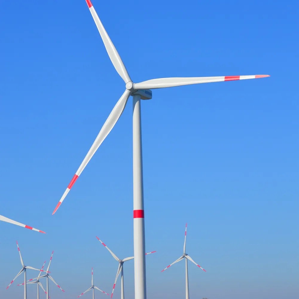 Wind Mill with blue sky