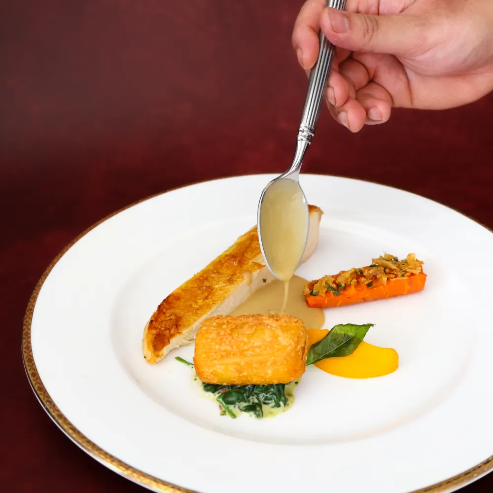 Chicken as a main from the new autumn / winter 2026 menu