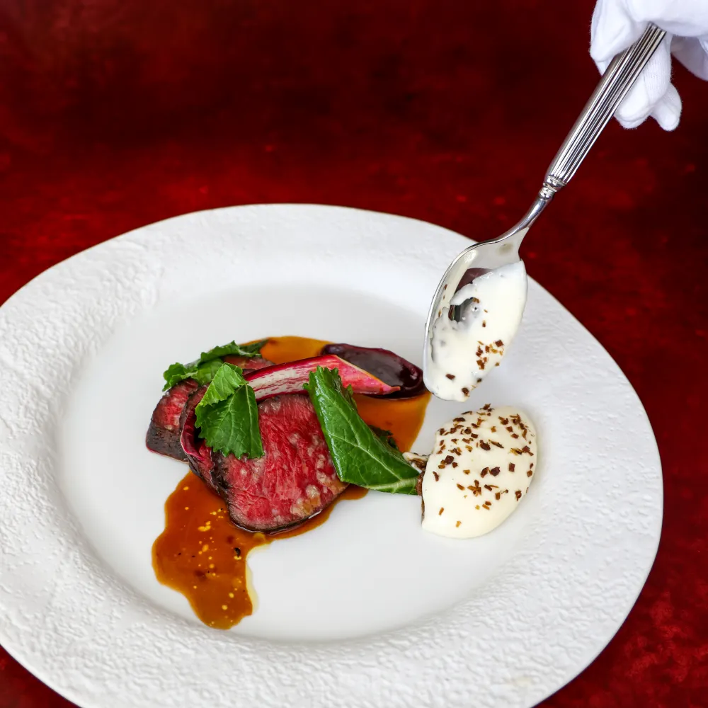  Loin of Windsor Park venison from the new autumn winter 2026 menu