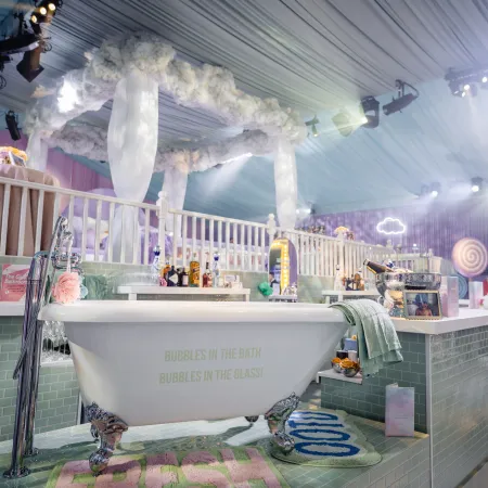 Personalised decor slumber party