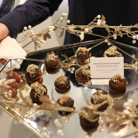 Festive Food at Christmas Party Show