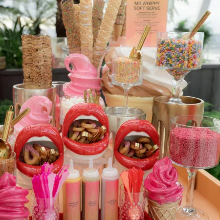 Dessert Station Food Stall Engage 25 Sky Garden Welcome Party