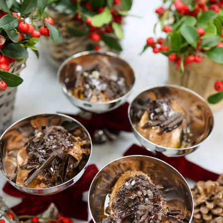 Christmas Gifting Rhubarb Events Chocolate olive oil mousse