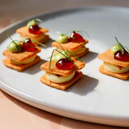 Spring Summer Rhubarb Food Catering