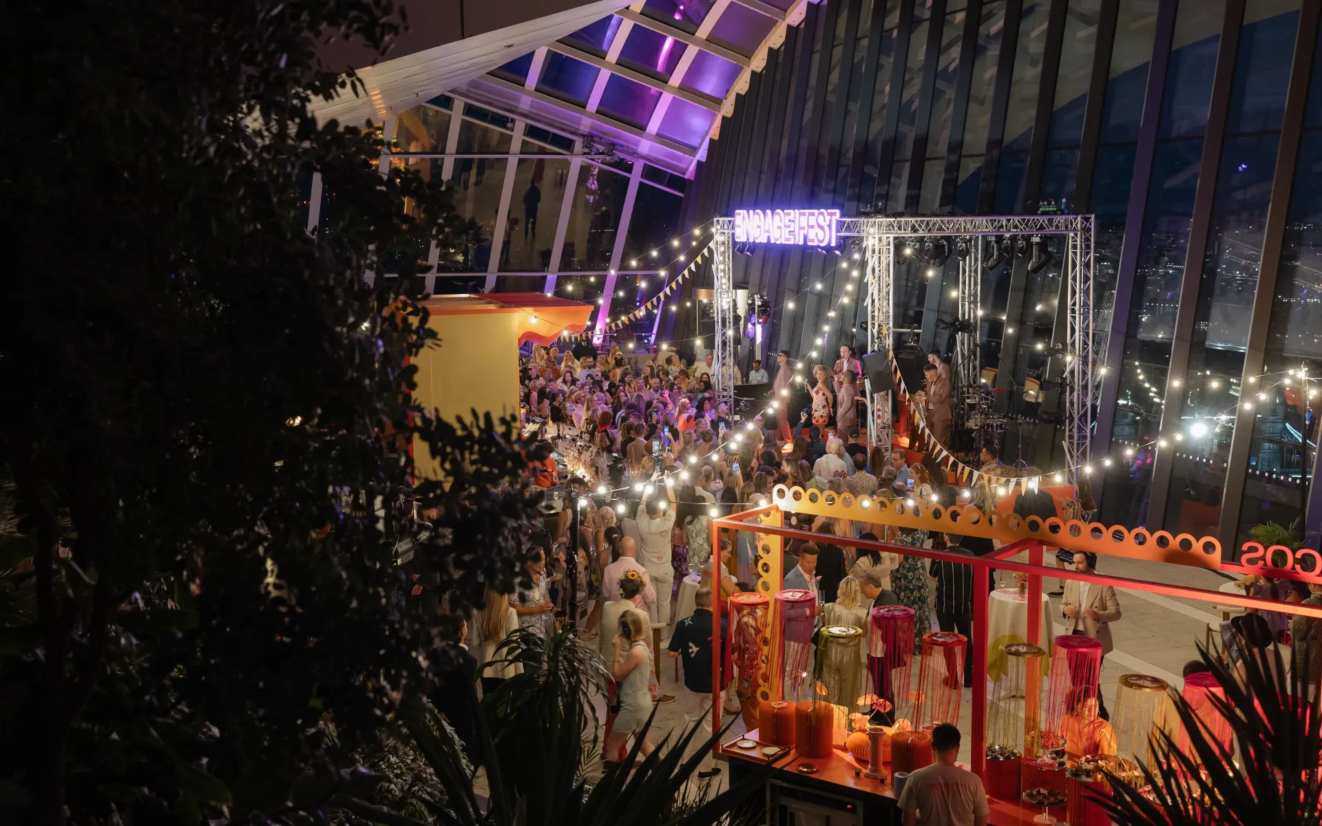 Venue Engage Fest 25 Sky Garden Welcome Party 