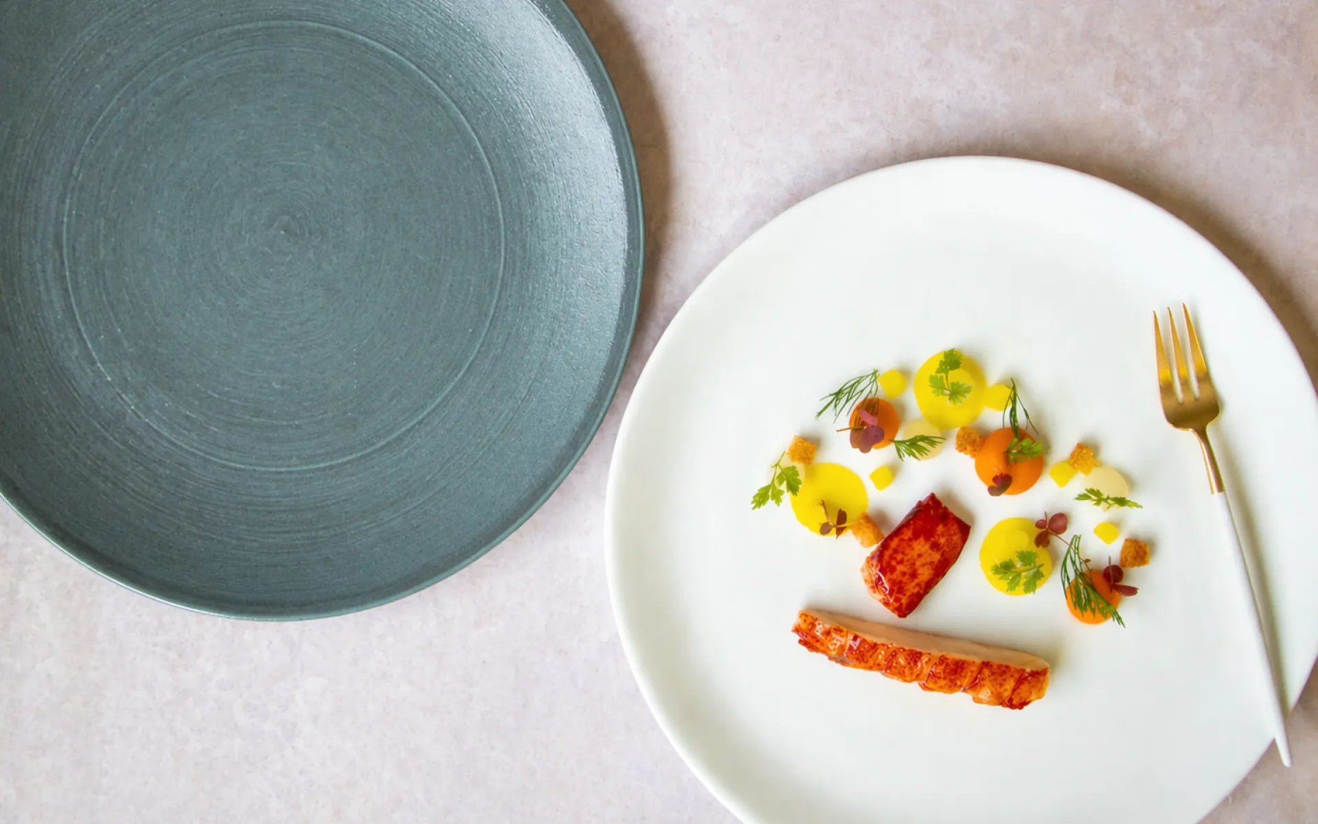  Plated Dish from the Spring Summer Menu 2025