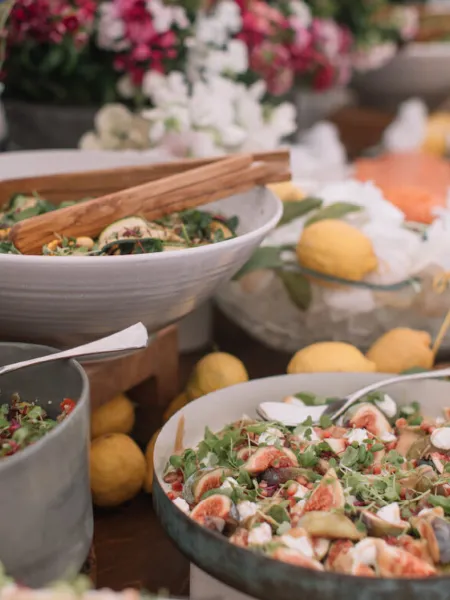 Office catering salads