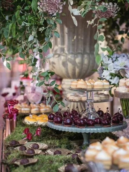 Sweet dessert stall at Kensington palace