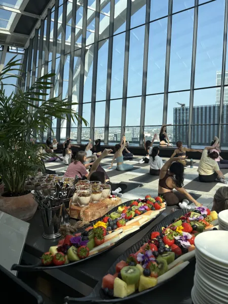 Sky Garden Fitness Classes City Garden Bar