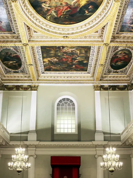 banqueting house painting ceiling