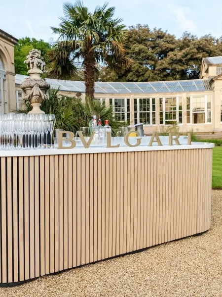 Bespoke Bulgari Event Syon Park Bar