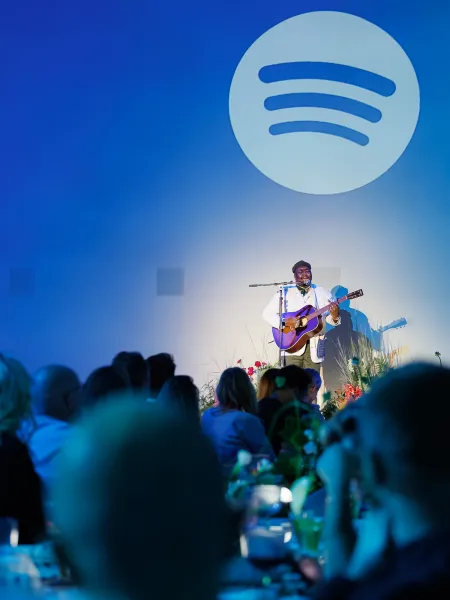 Spotify dinner frameless