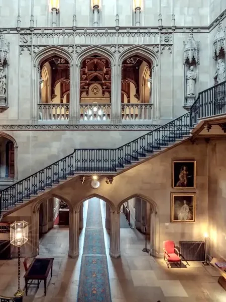 Ashridge House Interior Main House Stairway Staircase