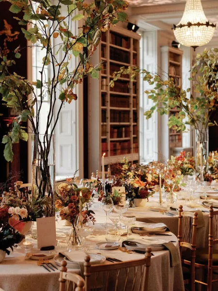 St Giles House Dressed Room For Dinning Venue