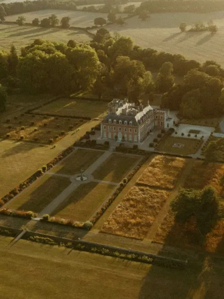 St Giles House Aerial Image