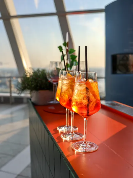 Sky Garden Summer Event Drinks