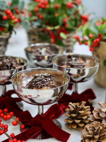 Christmas Gifting Rhubarb Events Chocolate olive oil mousse