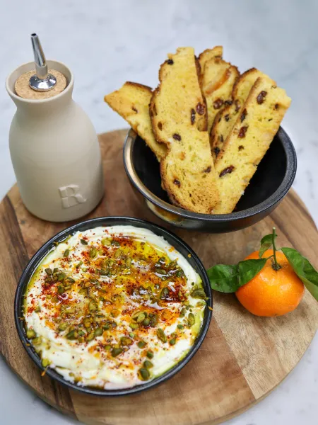 Whipped Feta Dip From 2025 Festive Gifting Recipe