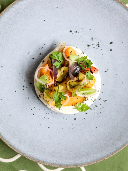 Spring Summer Plated Dish