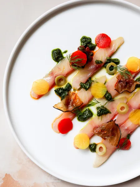 Spring Summer Plated Dish