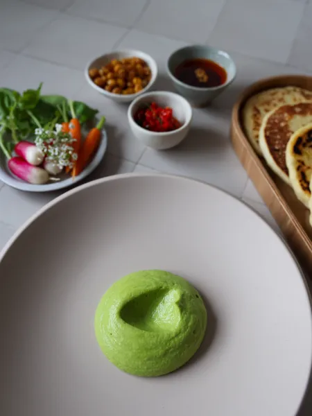 World Hummus Day Green Goddess Dip Recipe