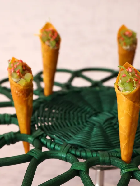 Autumn winter menu rhubarb catering