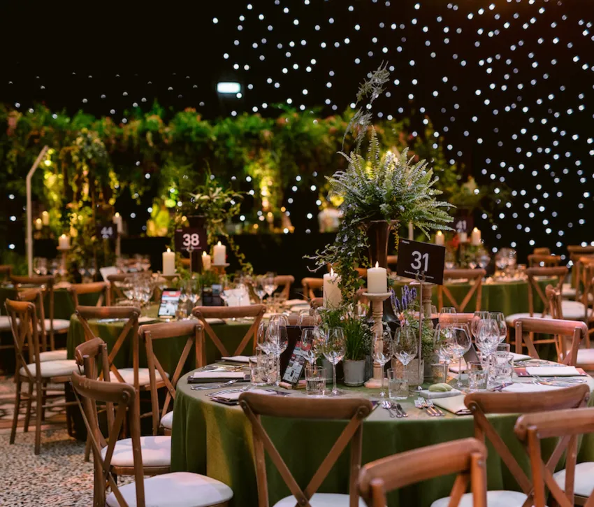 Corporate event set-up