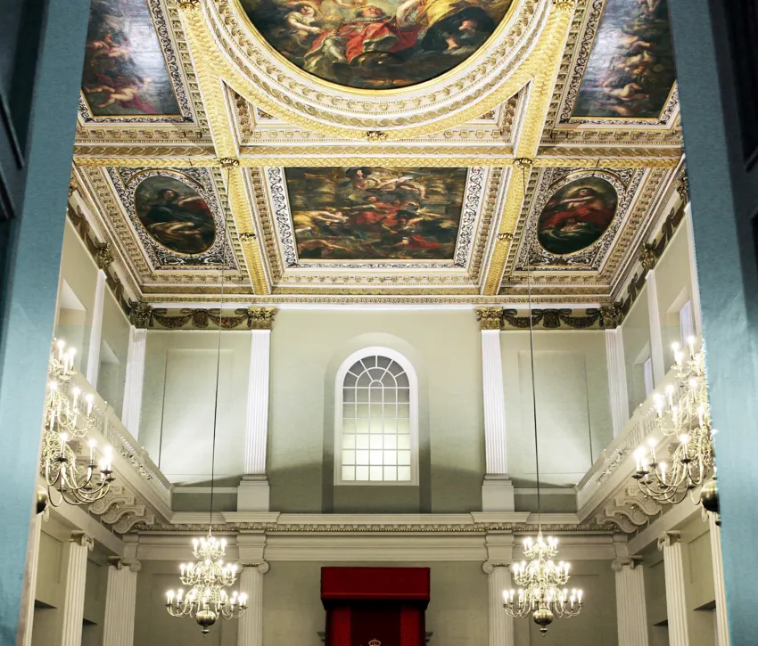banqueting house painting ceiling