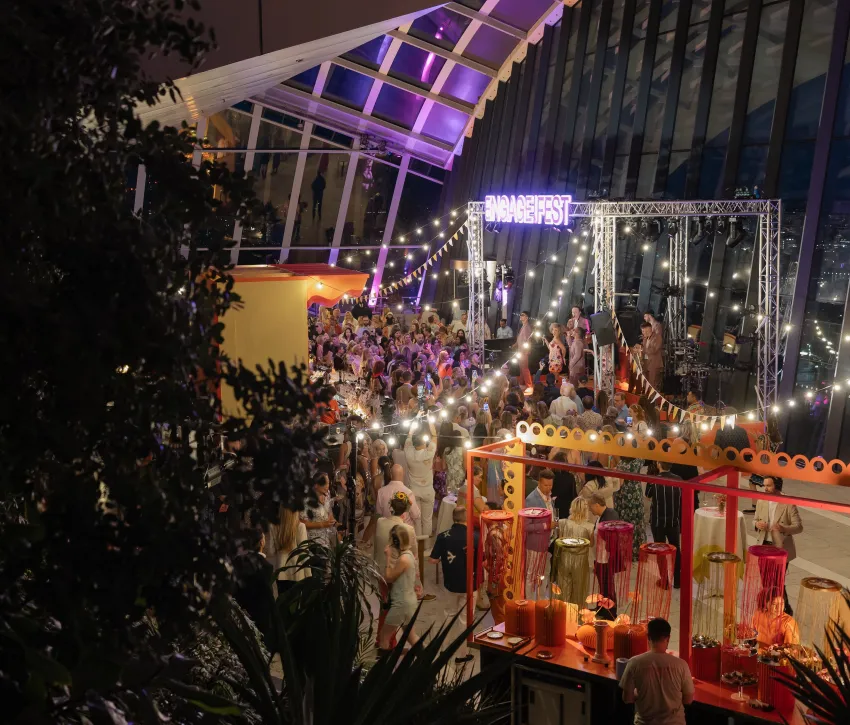 Venue Engage Fest 25 Sky Garden Welcome Party 