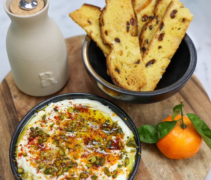 Whipped Feta Dip From 2025 Festive Gifting Recipe