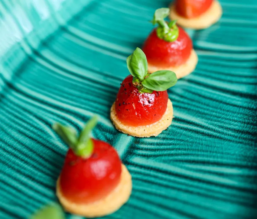 Spring Summer Plated Dish
