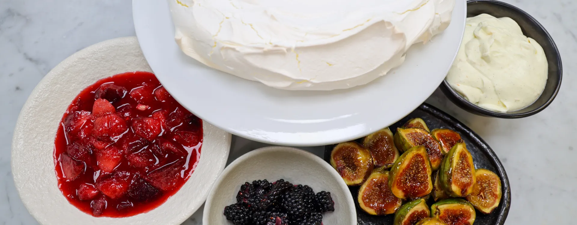 Autumn Fruits Pavlova Recipe