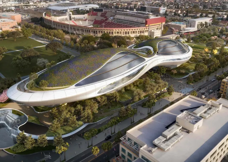 Lucas Museum Cropped Image