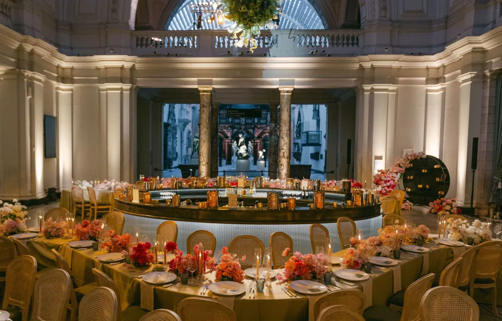 Wedding Reception at the V&A London - Rhubarb Events