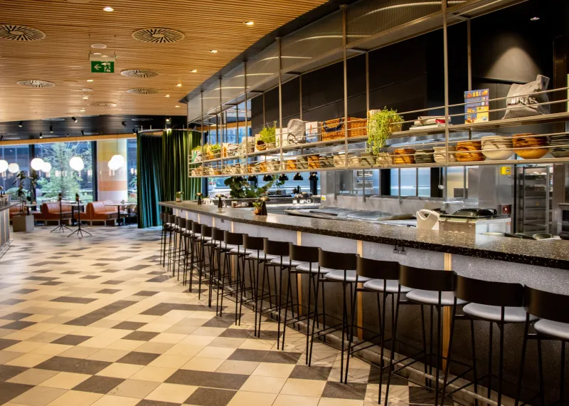 The Market Kitchen Restaurant at 22B Bishopsgate